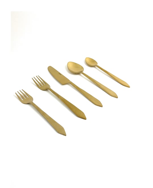 Brushed 20-Pc. Flatware Set, Serving for 4