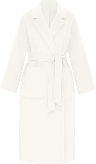 Women's Wide Awake Split Hem Overcoat