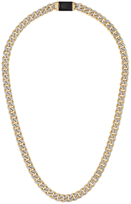 Two-Tone Stainless Steel Classic Chain 24" Necklace