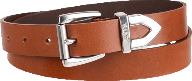 Women's Western Metal Tip End Leather Extended Size Belt