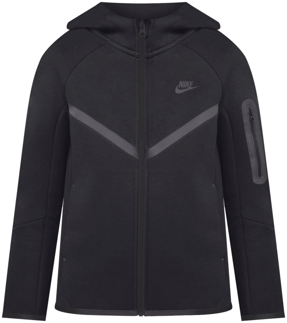 Nike Sportswear Tech Fleece Felpa con cappuccio e zip a tutta lunghezza (Taglia grande) – Ragazzo/a