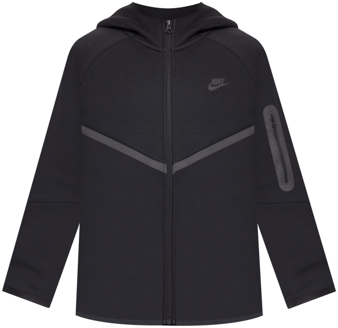 Nike Sportswear Tech Fleece Big Kids' Full-Zip Hoodie (Extended Size)