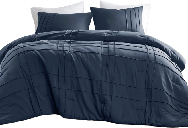 Porter Washed Pleated 2-Pc. Comforter Set, Twin/Twin Xl