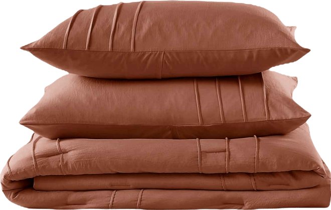 Porter Pleated 3-Pc. Comforter Set, Queen