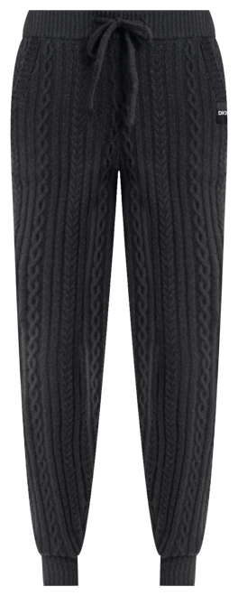 Sport Women's Drawstring Cable Knit Joggers