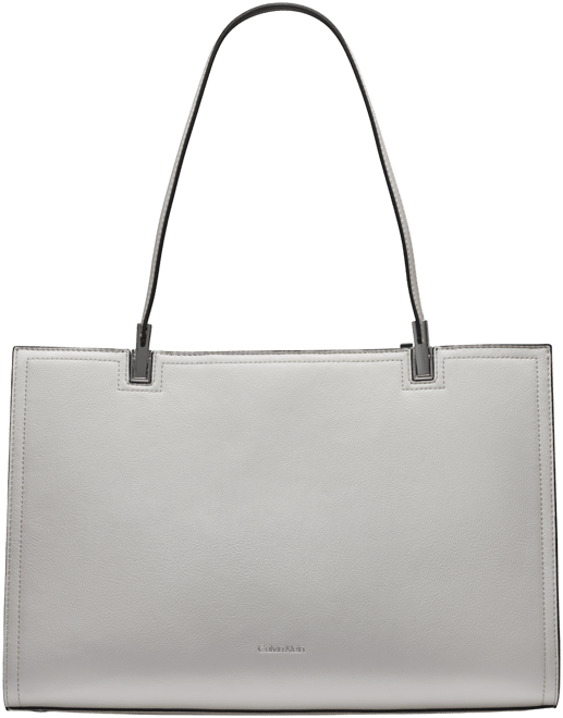 Calvin klein silver tote bag online