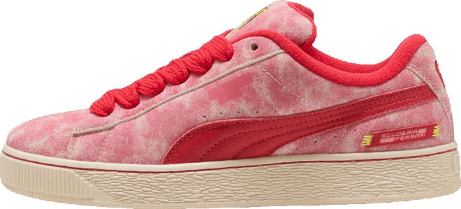 PUMA Scuderia Ferrari Desert Sun Suede XL Sneakers