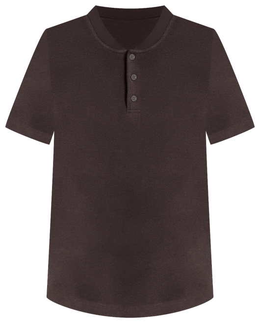 Men's Textured-Knit Bomber-Collar Performance Henley