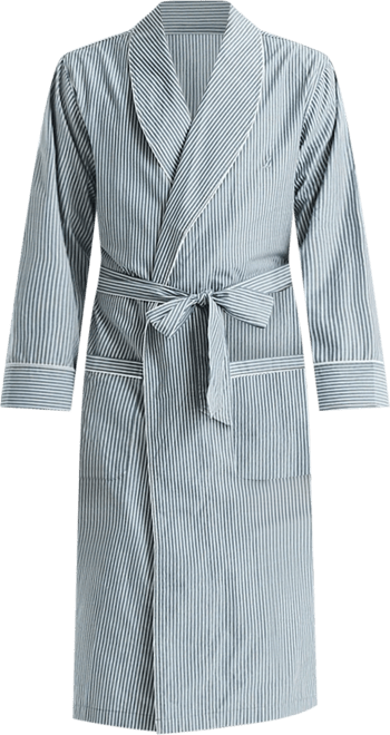 Men's Crafted Striped Robe