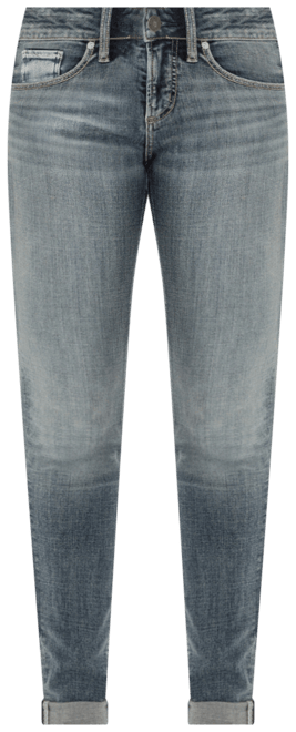 Women's Boyfriend Mid Rise Slim Leg Jeans