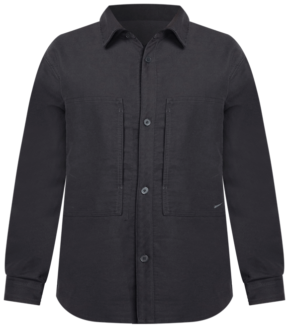 Nike Life Men's Long-Sleeve Chamois Field Shirt