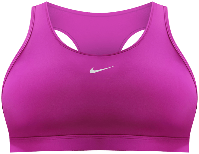 Nike Swoosh Medium Support Women's Padded Sports Bra (Plus Size)