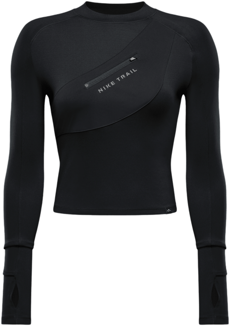 ナイキ トレイル ウィメンズ Dri-FIT ロングスリーブ ポケット ランニングトップ
