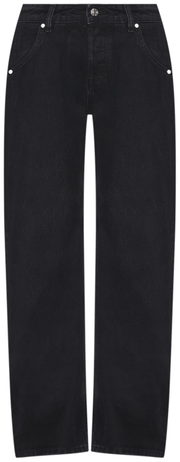 Enzo Mid Rise Barrel Jeans