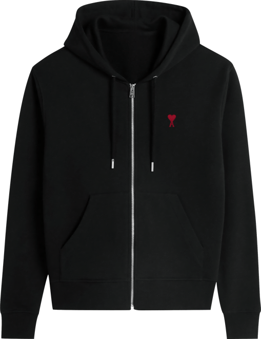 AMI Classic Ami De Coeur Zip Hoodie | Bloomingdale's