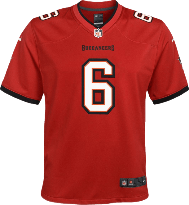 Big Boys  Baker Mayfield Red Tampa Bay Buccaneers Game Jersey