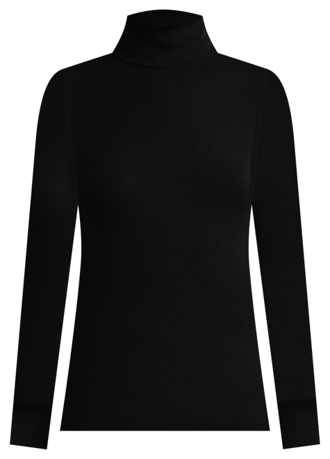 Women's Silk-Blend Turtleneck Sweater