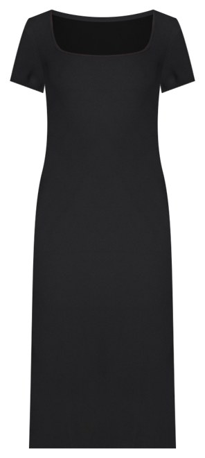 Women's Square Neck Maxi T-Shirt Dress