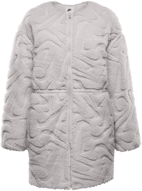 Nike Sportswear Ledig jacka med lång lugg för kvinnor