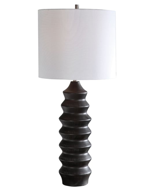 30" Wood Mendocino Modern Table Lamp