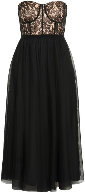 Plus Size Sweet Beauty Maxi Dress