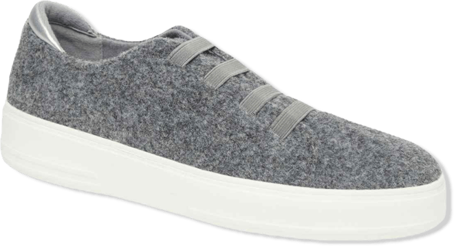 Women's Sport Foam Elastic Lace Slip-On Sneaker