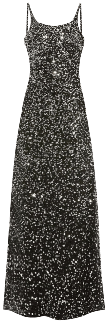 【Mac Duggal】Sequined Low Back Slip Gown 関税送料込 Mac Duggal Sequined Low Back Slip Gown | Bloomingdale's