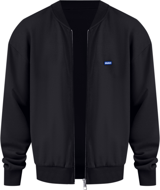Hugo Boss Men's Narane Zip Front Logo Track Jacket - Macy's