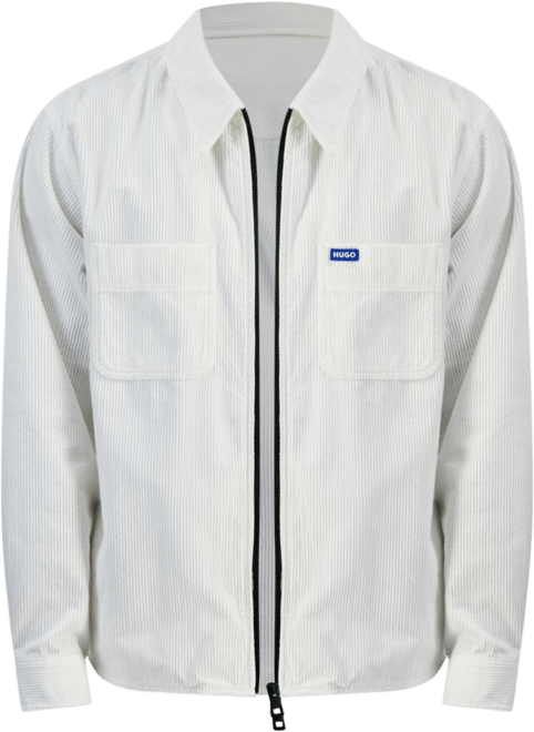 Hugo by  Men's Eblo Zip Front Corduroy Jacket