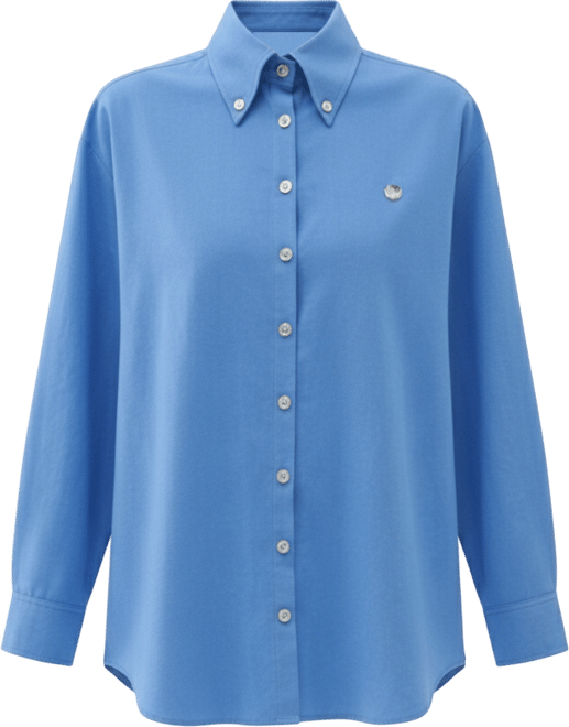 Women's Oversized Button-Up Shirt