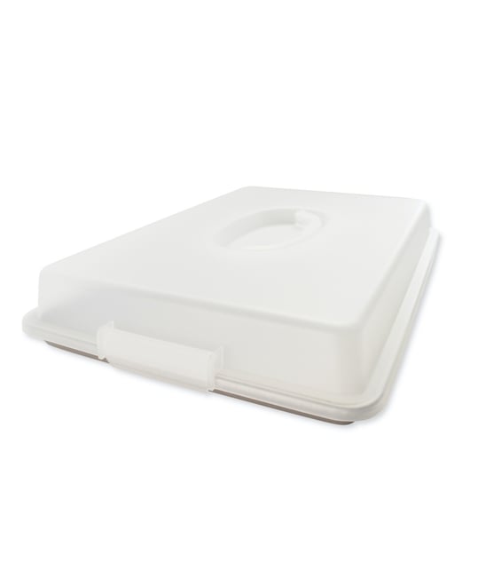 Non-Stick Aluminum 18" x 13" Half Sheet Pan and Lid Set