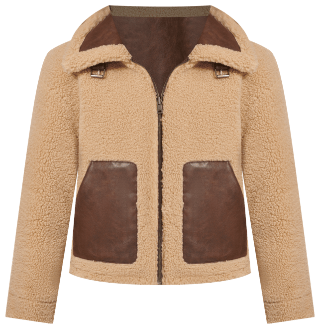 Women's Reversible Sherpa Shorty Jacket