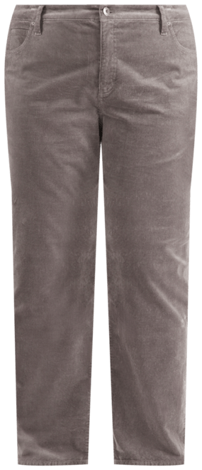 Plus Size High-Rise Straight-Leg Corduroy Pants, Macy's Exclusive