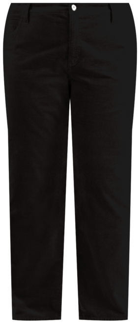 Plus Size High-Rise Straight-Leg Corduroy Pants, Macy's Exclusive