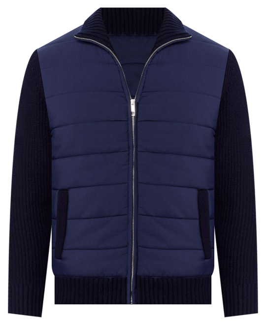 The Men’s Store Bloomingdale’s Cashmere authentic Zip-Up Navy Blue Vest Sz S