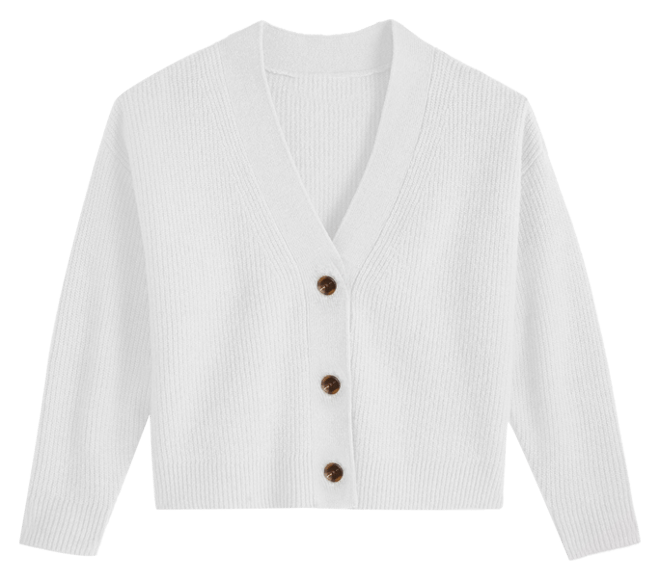 カーディガン [WOODY CLAM] Uno Clover Brush Cardigan (3color) Women's Color Block Print Cardigan Sweaters Long Sleeve