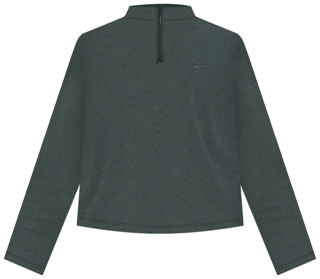 Nike Sportswear Phoenix Plush Women's Slim Long-Sleeve Cozy Fleece 1/2-Zip Top (Plus Size)