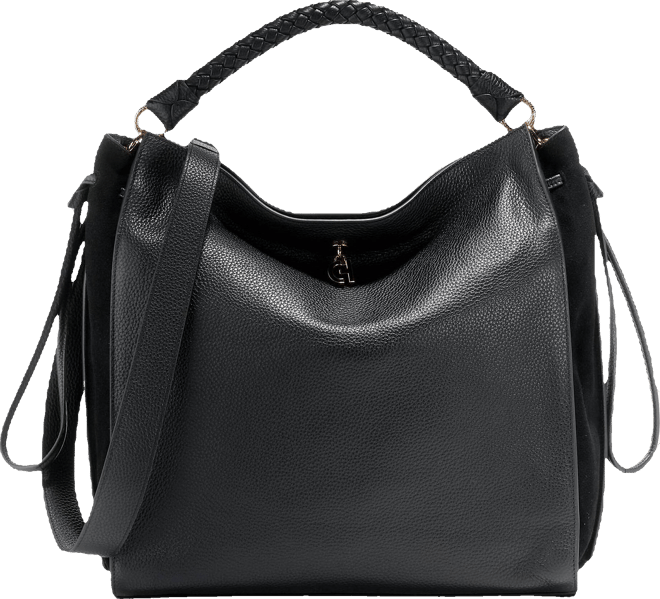 Cole Haan Charissa Braided Top Handle Shopper Satchel Bag | Dillard's