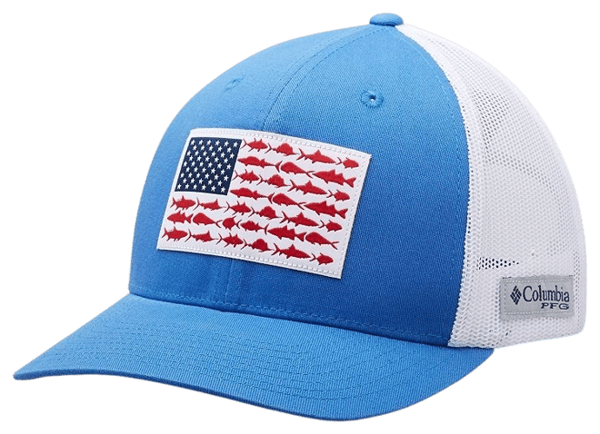 Virginia Tech PFG Fish Flag Mesh Hat by Columbia