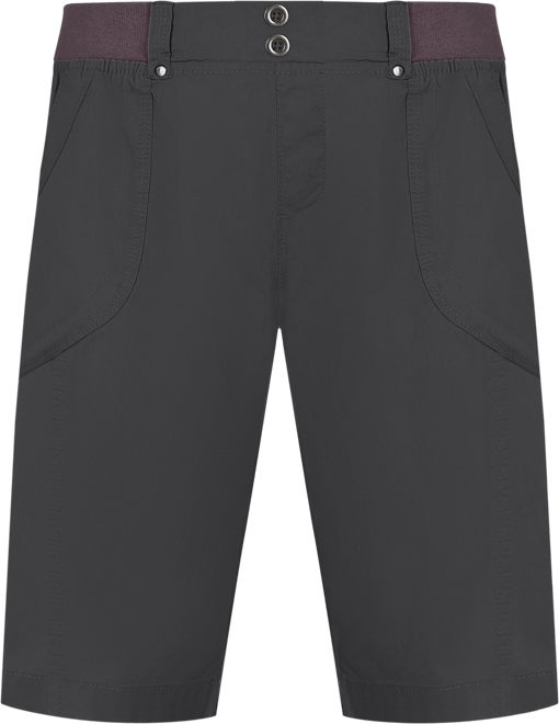 Dash Womens 10 in. Solid Kate Comfort Waist Bermuda Shorts