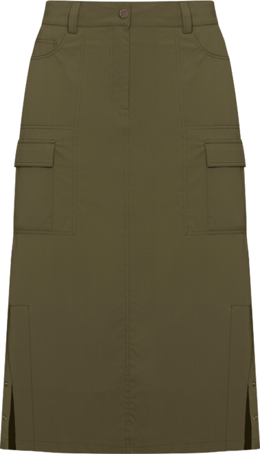Women's A-Line Cargo Pocket Skirt