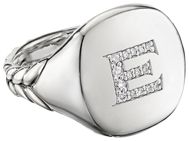 David yurman initial on sale ring