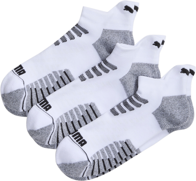 PUMA Half-Terry Low Cut Socks (3 Pairs)