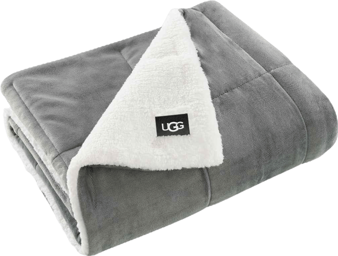 Closeout!  Avery Plush Reversible 3-Pc. Comforter Set, King