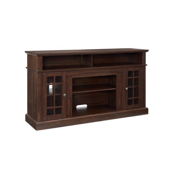 Tv Console Table with Storage – Entertainment Center for Flat Screens Up to 65", Classic Design