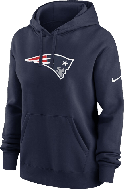Women's New England Patriots Club Fleece Pullover Hoodie