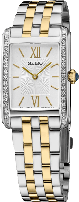 Women's Two-Tone Stainless Steel Bracelet Watch 23mm x 33mm