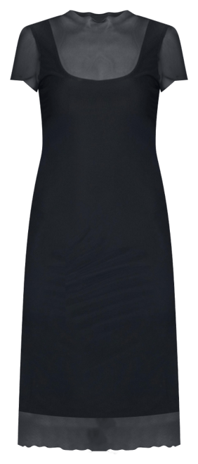 Women's Mesh T-Shirt Dress