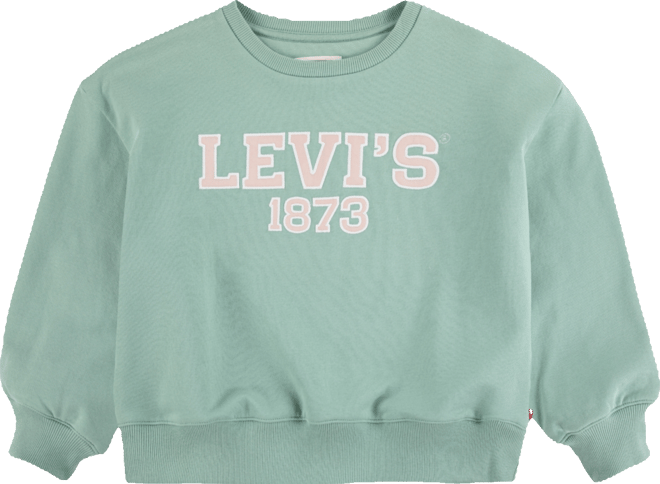 Big Girls Collegiate Crew Sweatshirt
