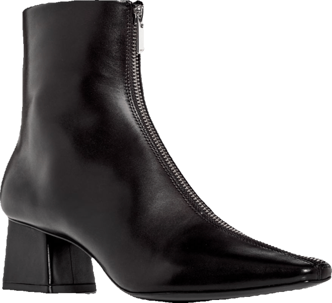 Zip front booties sales